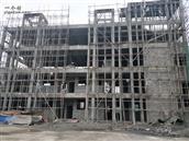 算子村 教学楼正在修建