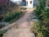 潞田村 村民家门口的水泥路怎么还没有修？