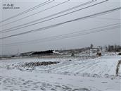张家石岭村 2019年的雪景。