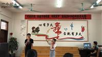 界垌村 界垌小学六巷分校六年级的李思夏、杨昌桦获得中心校举行的朗诵比赛一等奖