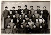 大赵村    1976年春节大赵村知青王洪林同学光荣应征入伍，他去青岛海军学校前我们在哈市的知青为他送行并合影留念。