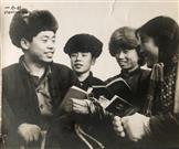 沙河沿村 这张照片是1970年11月，延边日报到沙河沿公社杨家店大队采访知青时拍照的。