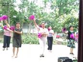 辉庄村 2020.06.22日辉庄村舞蹈队正在排练，为参加比赛做准备