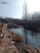 黄崖村 冬日小河流水，清澈澈。