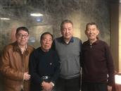 小相村 小相村的村民邢其瑞、李光亮赴京与当年（1968年）在小相村插队的北京“知青”于新、金远志合影。
