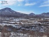 康家泉村 2024年第一场雪，远望南山庵担！